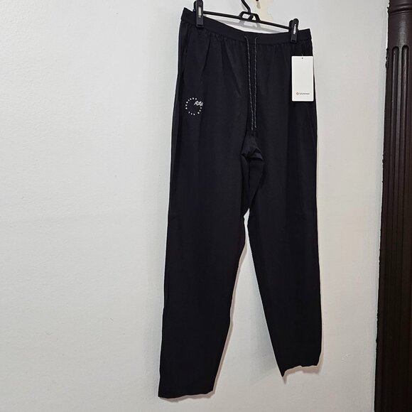 Lululemon Mile Maker Run Crew Graphic HR Track Pant - Black - Size L - LW5GVQS - Picture 3 of 8